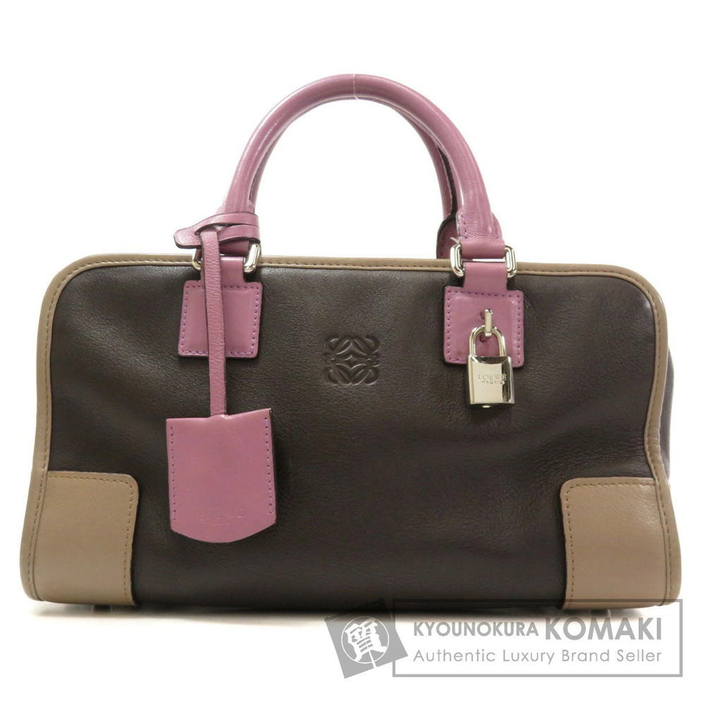 Loewe Amazona Anagram Embossed 2way handbag Calfskin Leather